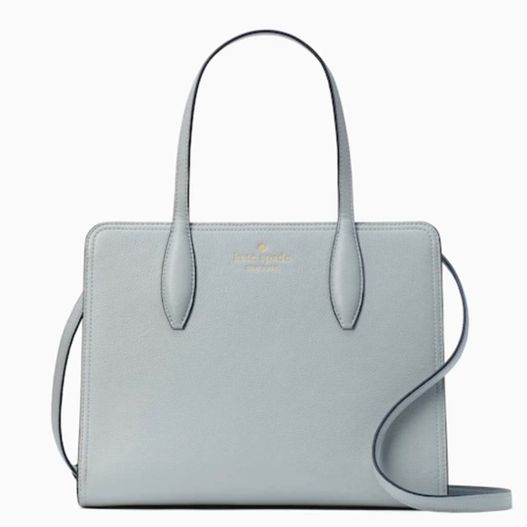 NWT Kate Spade ♠️Rowe Medium Top Zip Satchel / Avalon Mist - Picture 2 of 7